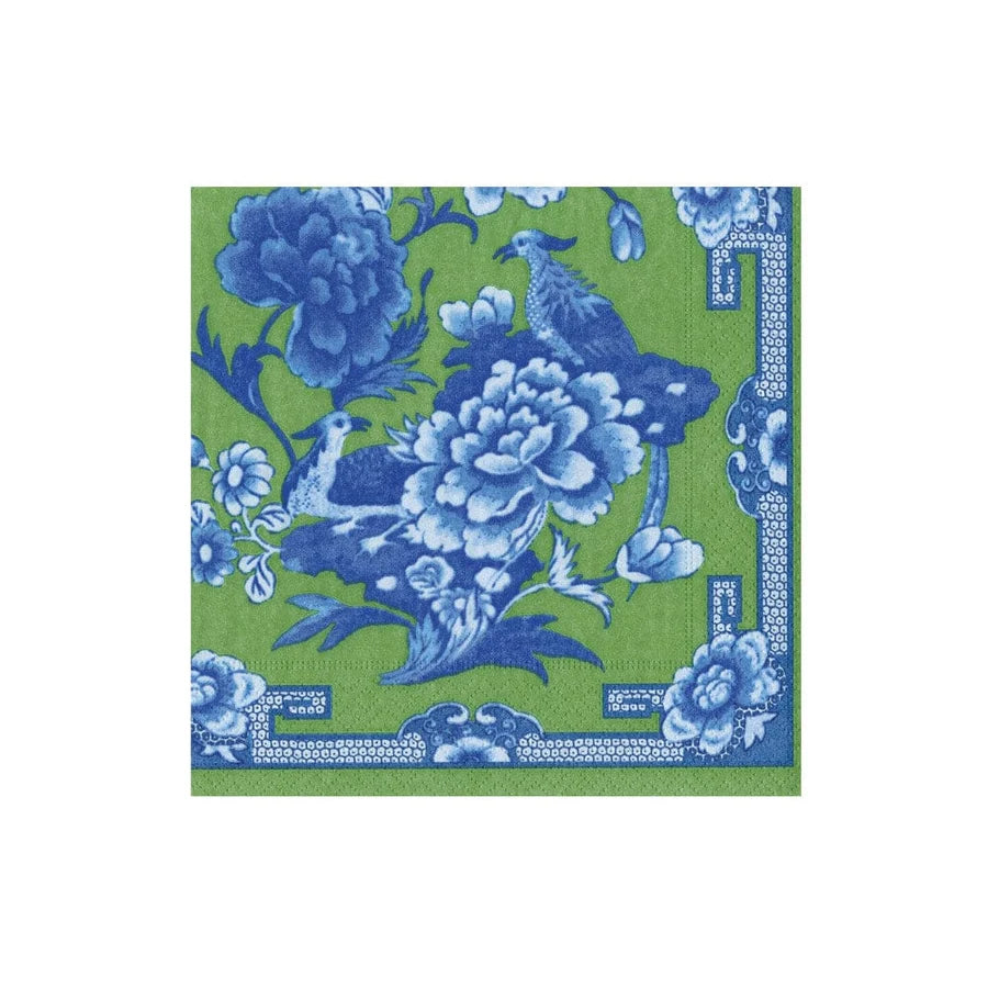 Napkin Cocktail - Green And Blue