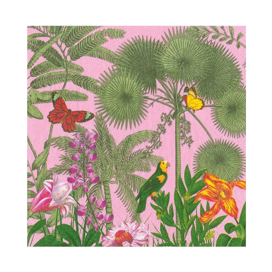 Napkin Luncheon - Paradise Garden Pink