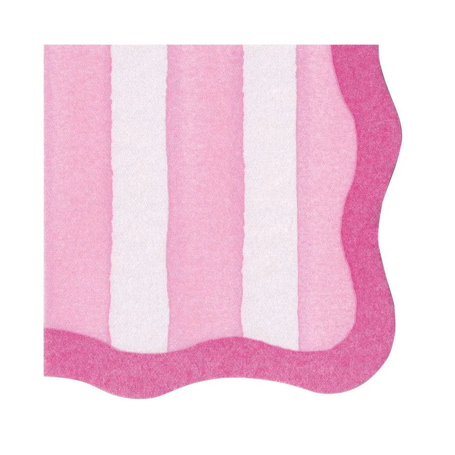 Cocktail Napkin Cafe Stripe