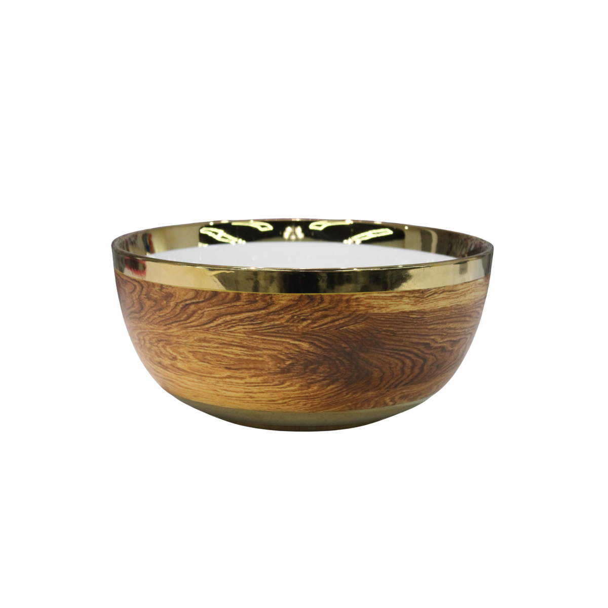 Wood Style Large Bowl