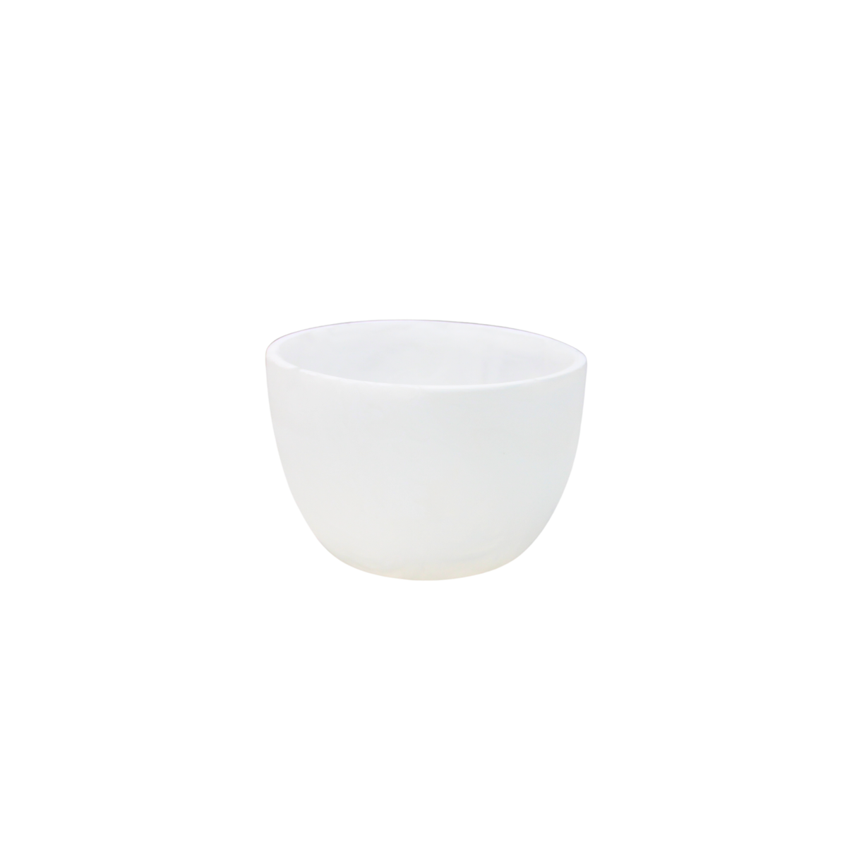 Deep Bowl Small - White Swirl