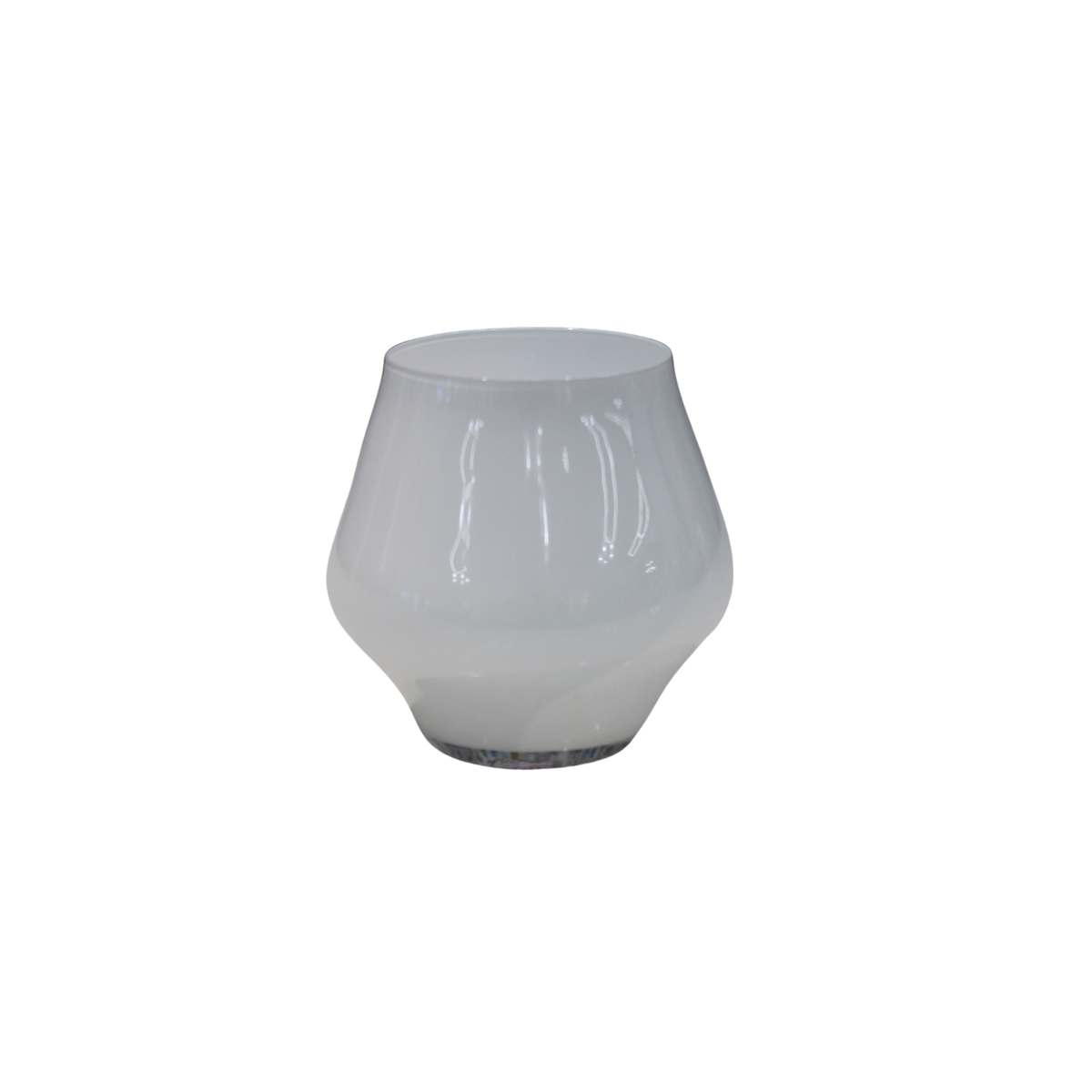 Contessa White Stemless Wine Glass