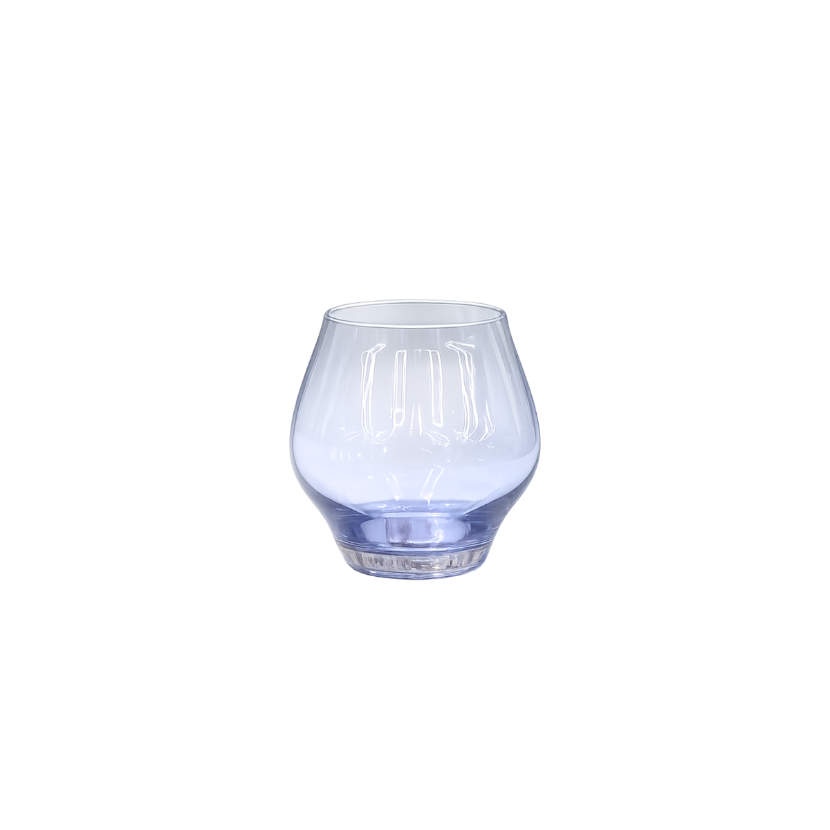 Contessa Blue Stemless Wine Glass