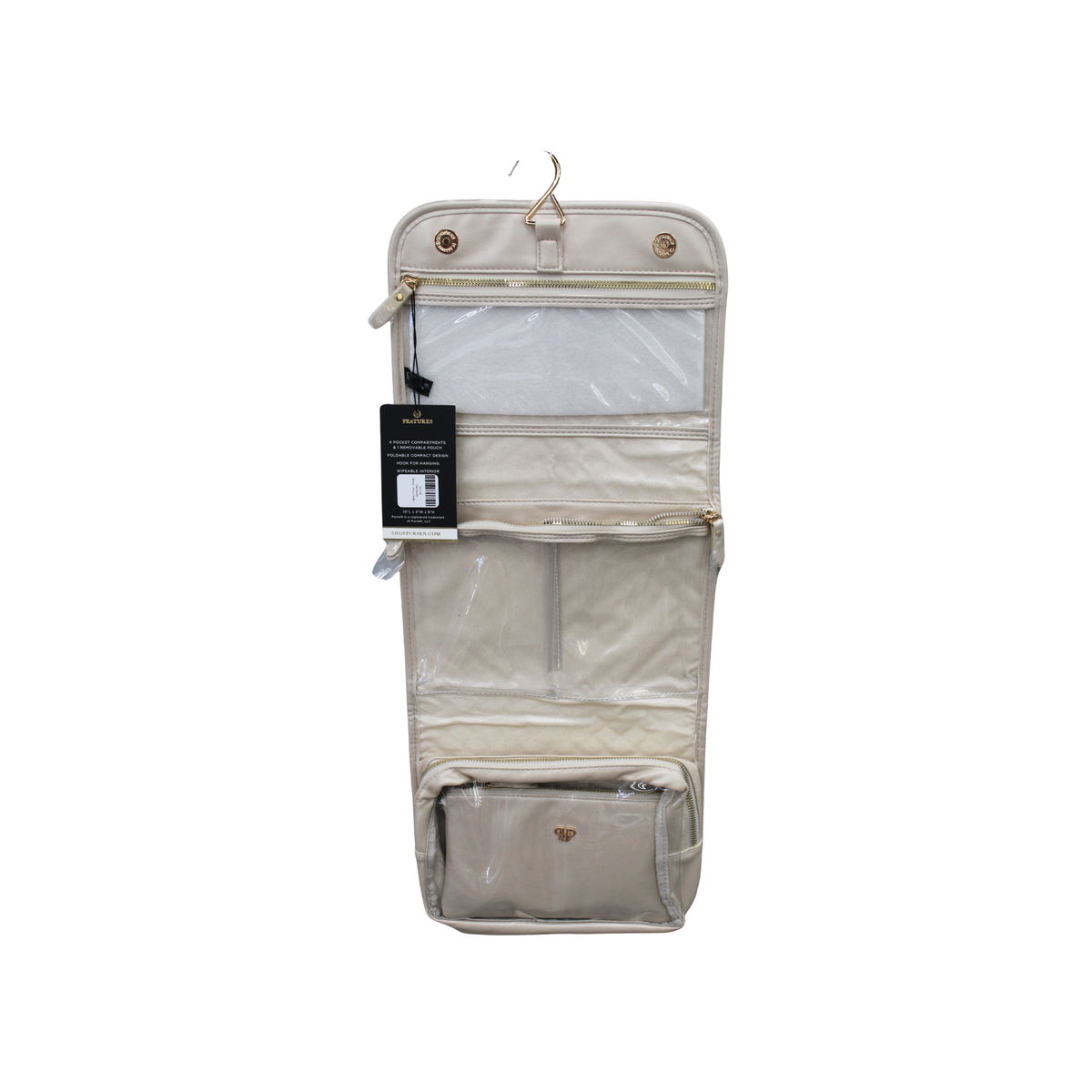 Toiletry Case - Pearl Quilted