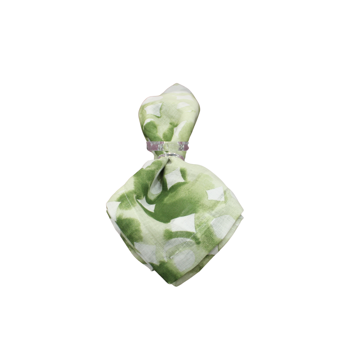 WATERMARK GREEN 22" NAPKIN - PACK OF 4