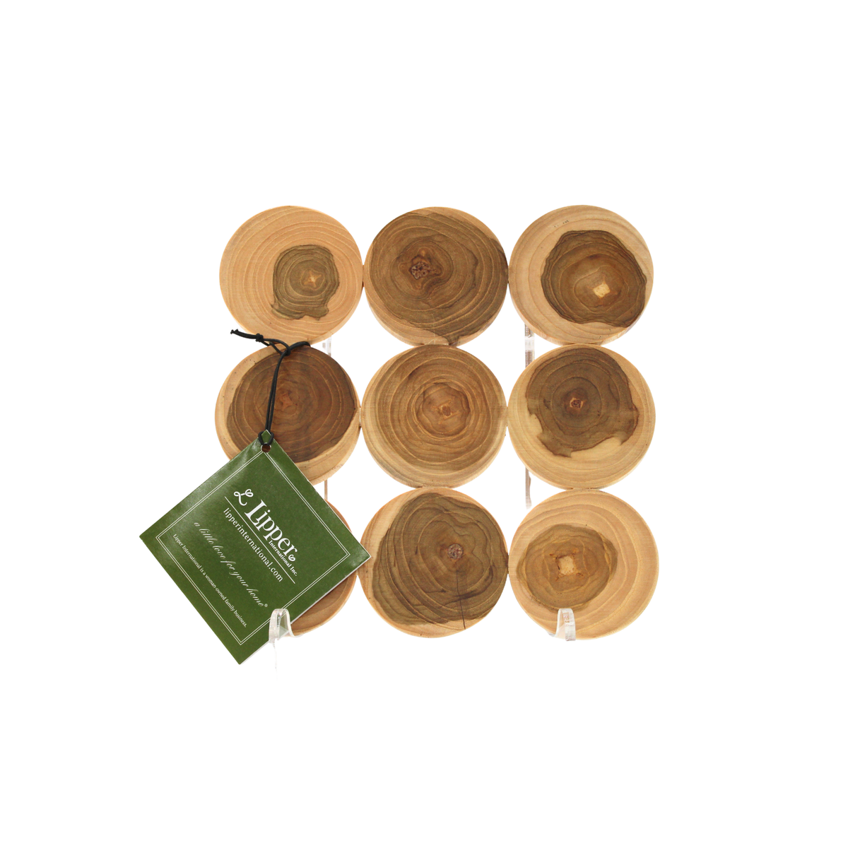 Teak Dotted Trivet