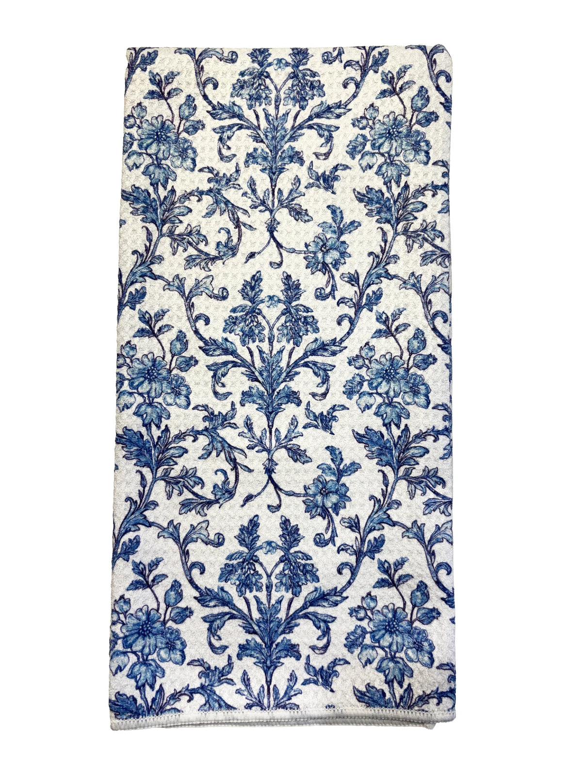 Blue Willow Microfiber Hand Towel