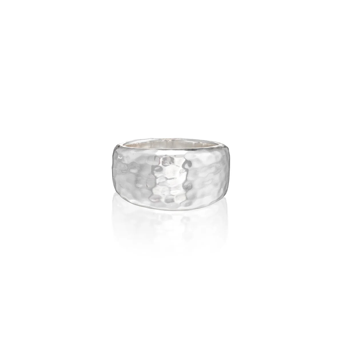 Cleopatra Ring Band Size 6 Silver