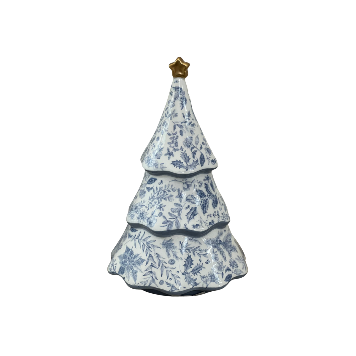 Gilded Cottage Christmas Tree Blue/Cream
