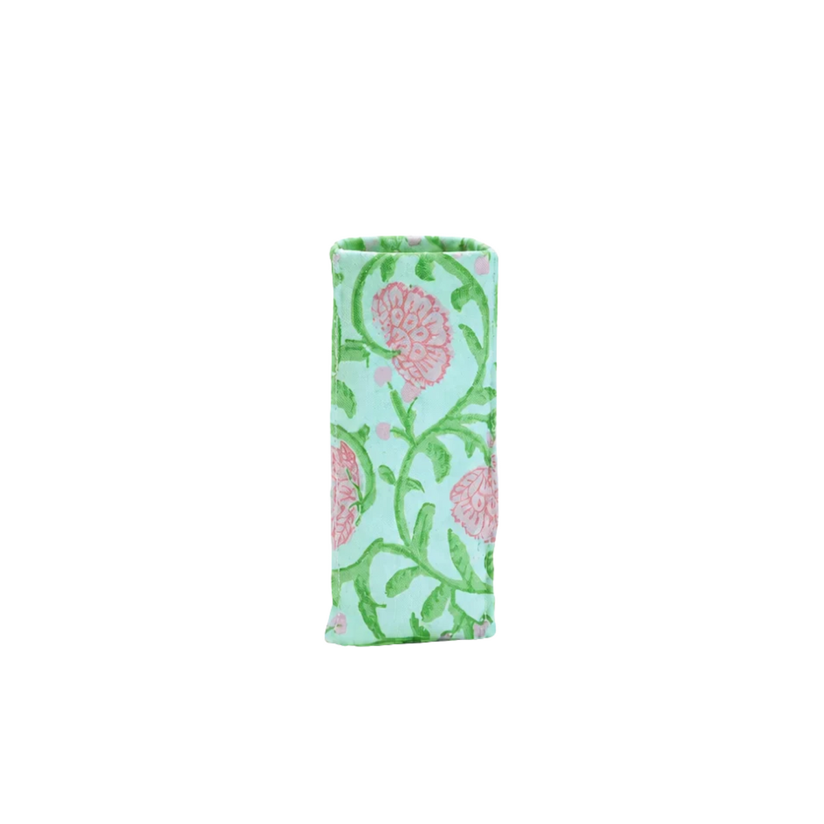 Looking Good Floral Block Print Eyeglass Holder