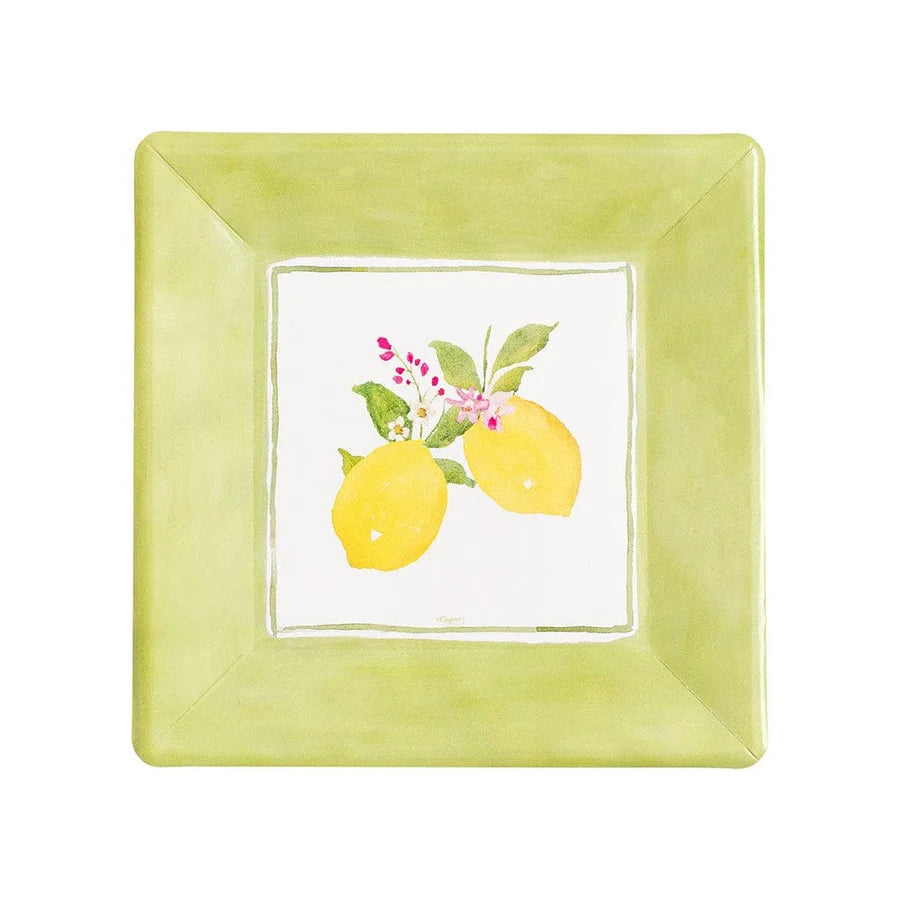 Salad/Dessert Plate SQ Limoncello