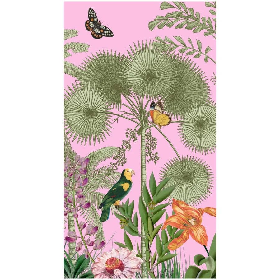 Guest Towel - Paradise Garden Pink