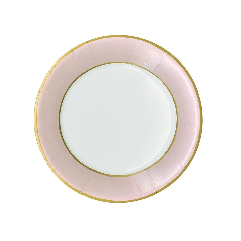 Salad/Dessert Plates Watercolor Petal Pink