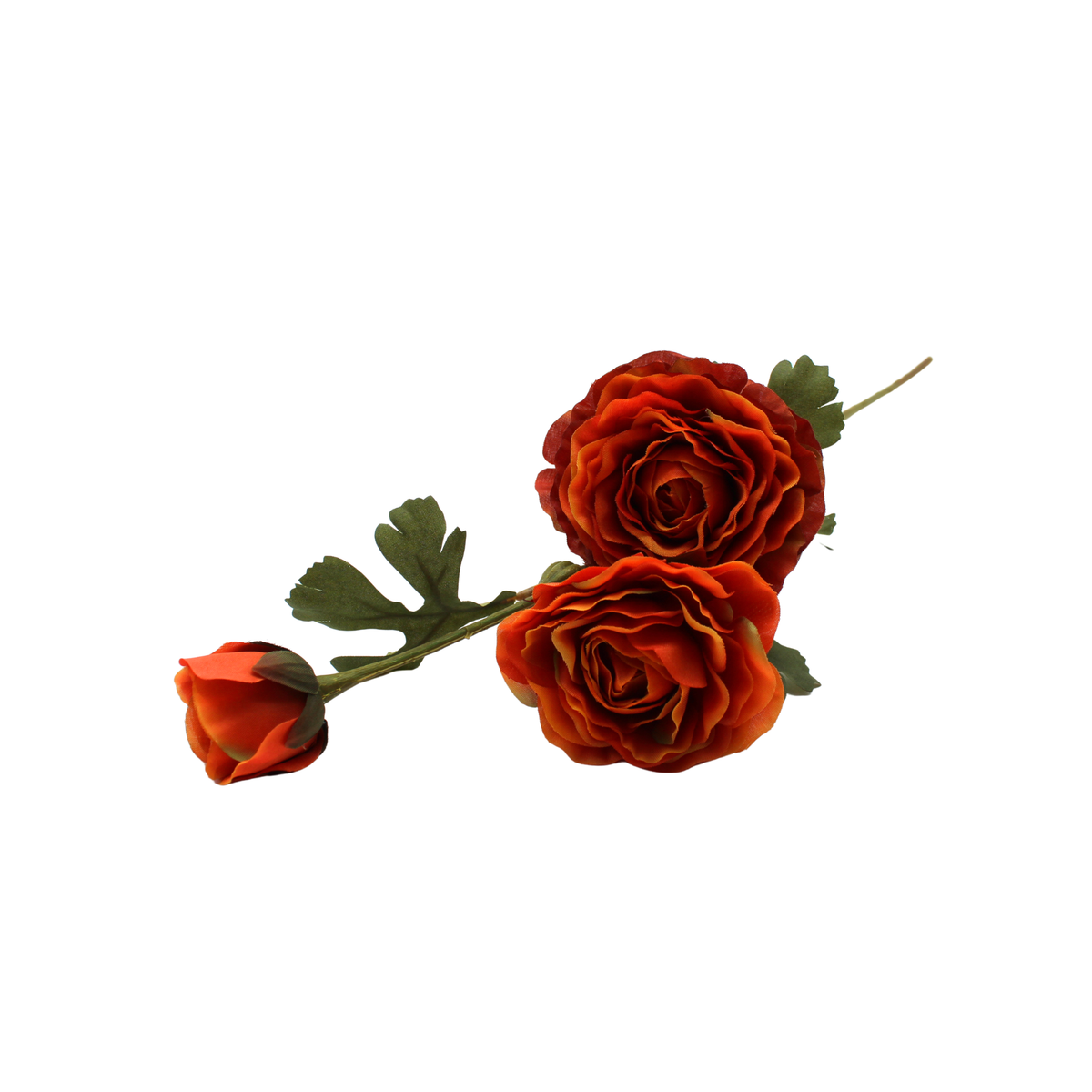 20.5" Orange Ranunculus Spray