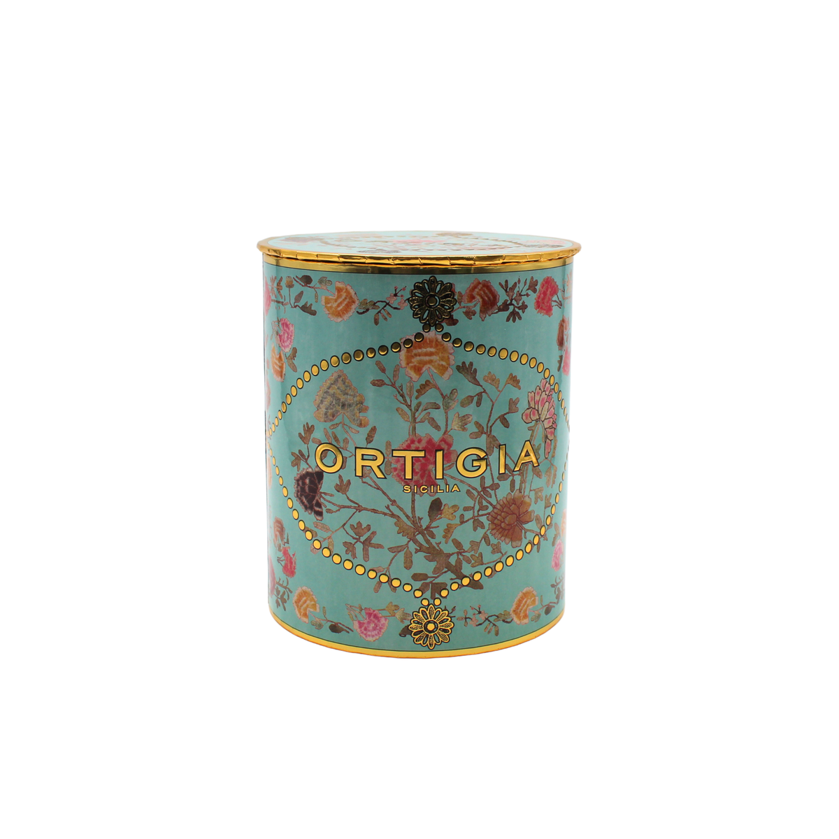 Ambra Nera Medium Decorated Candle 13.4oz