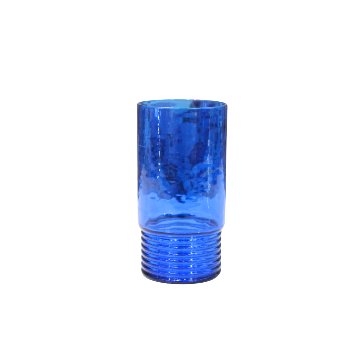 Santorini Tall Water Glass Blue