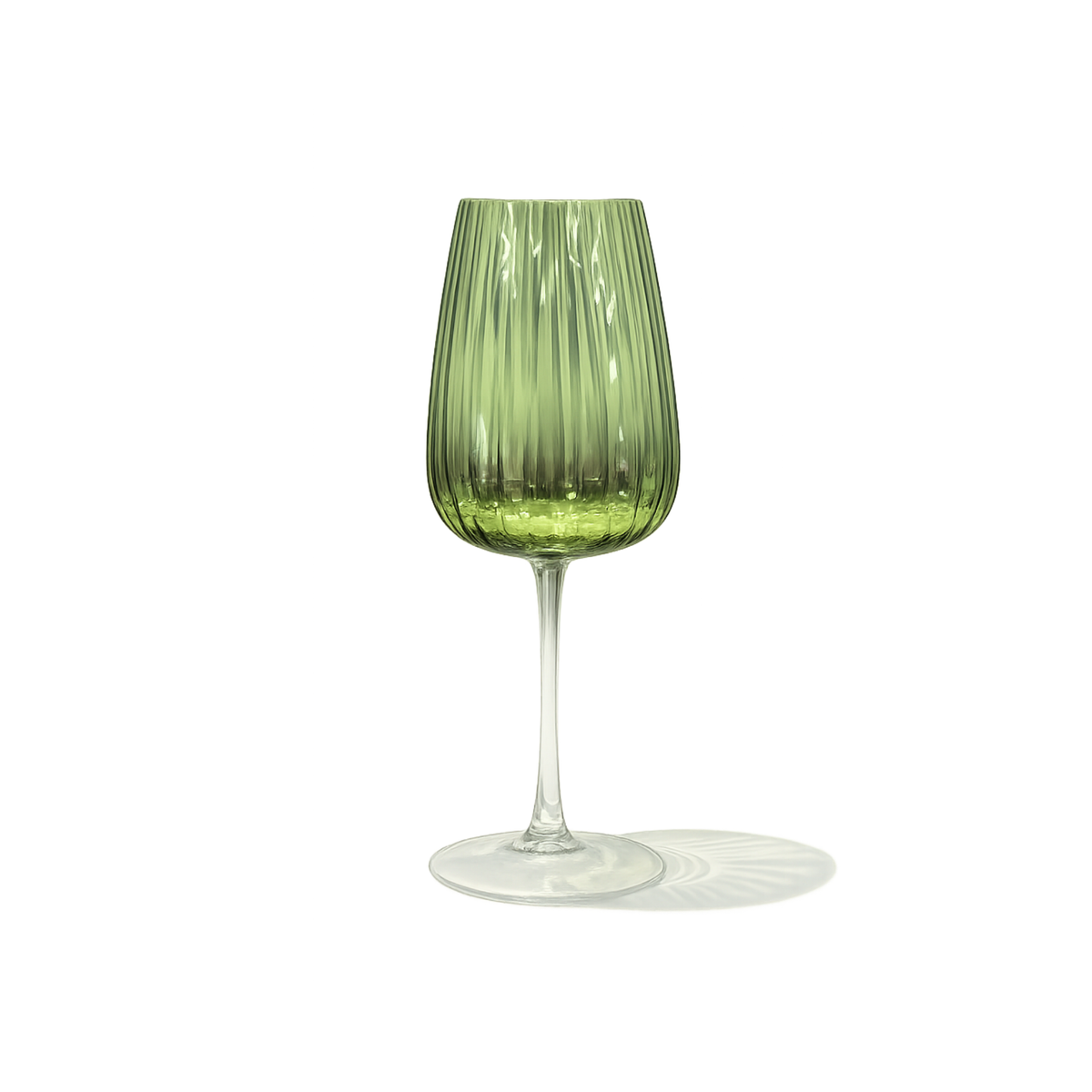 Francesca Green Water Glass
