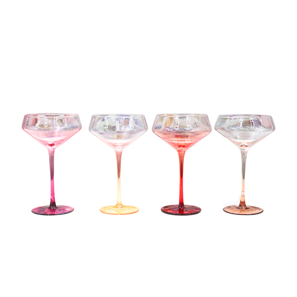 Autumn Coupe Glass Set 4