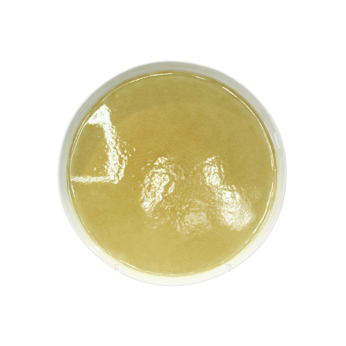 Cora Crackle-Golden Dinner Plate