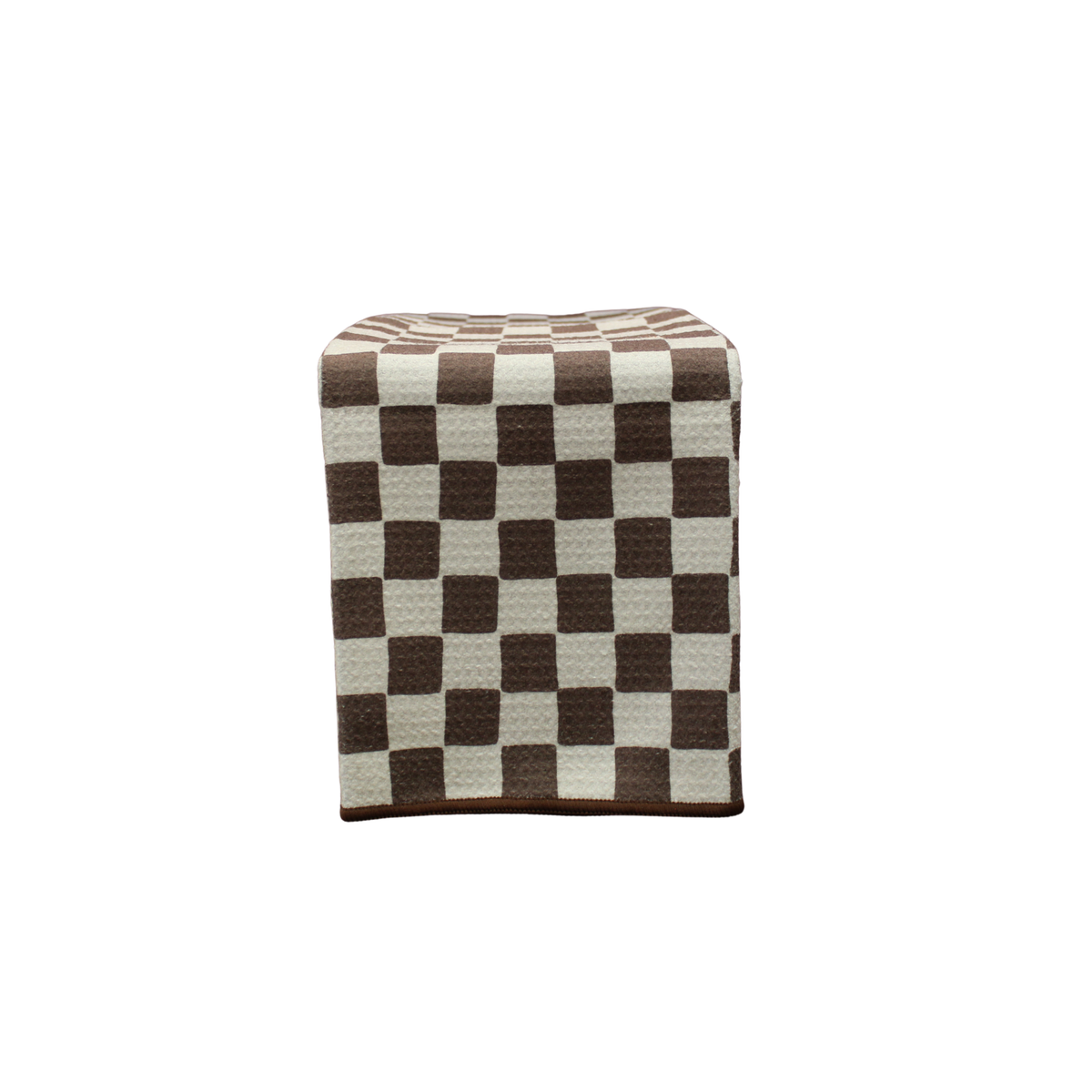 Checkmate Brown Hand Towel
