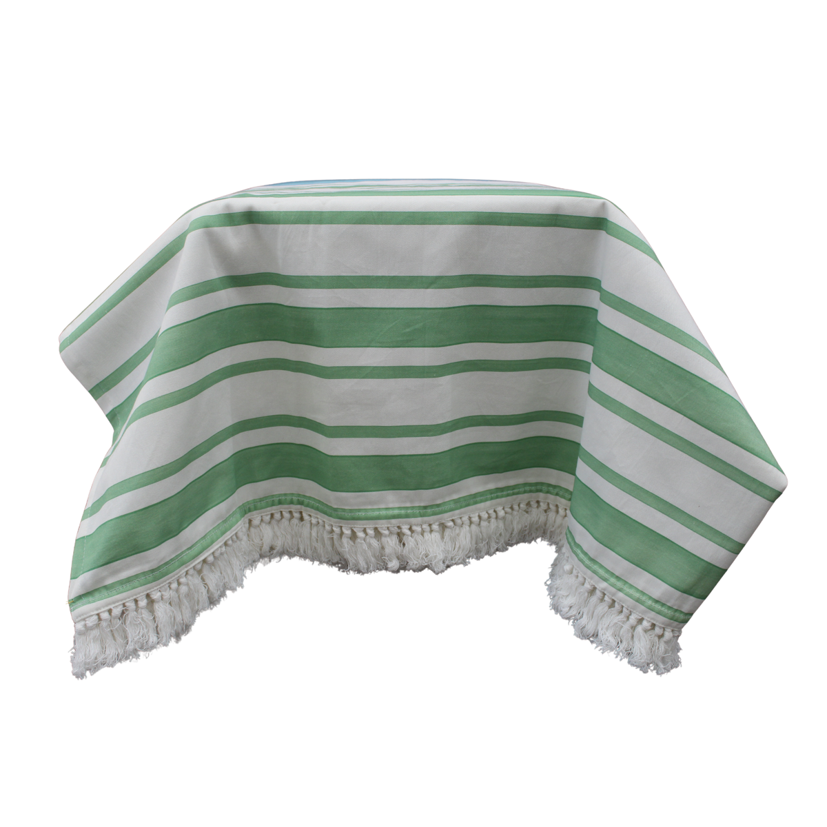 Terrazzo Tablecloth w/Fringe Edge