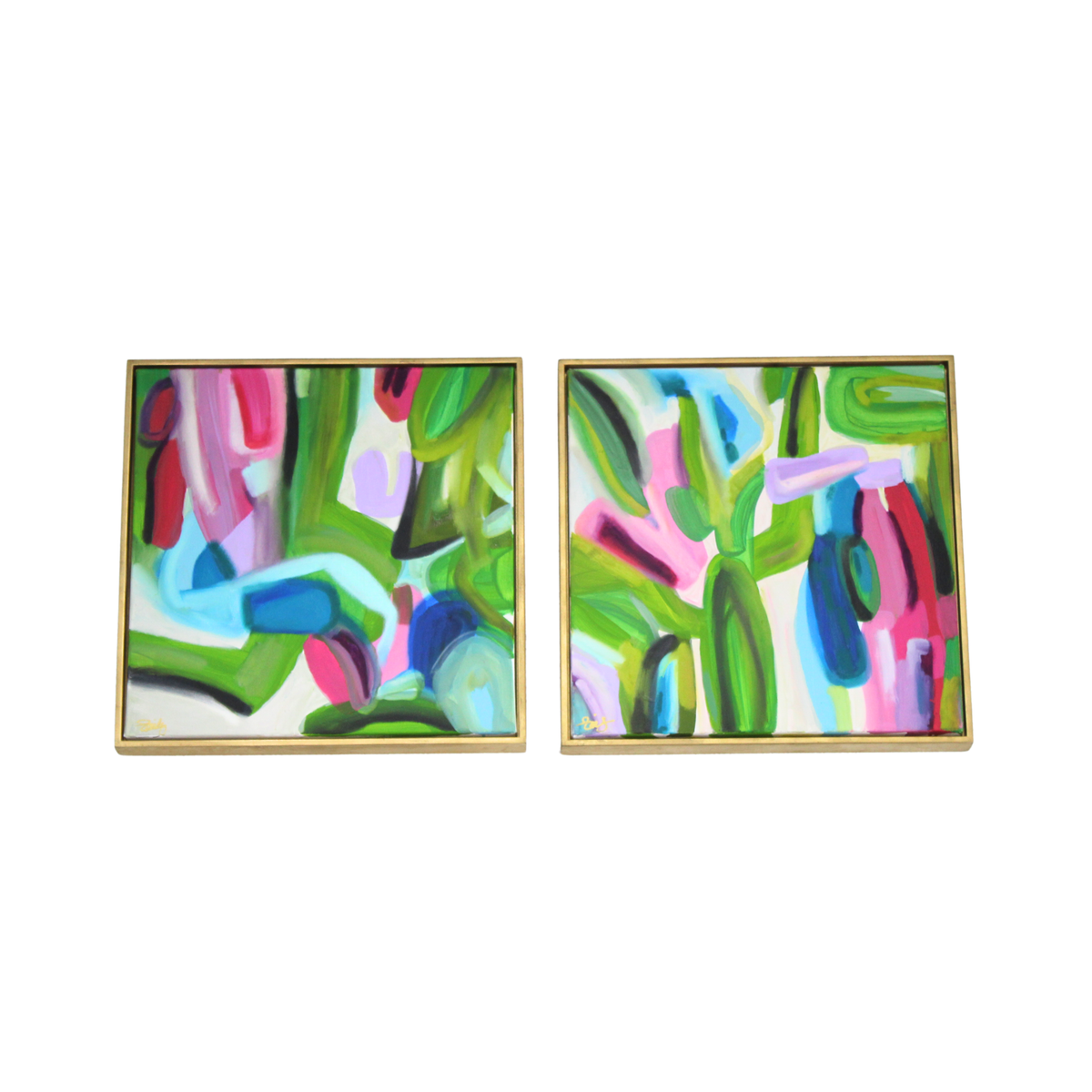Julie Dailey Barefoot on the Grass Art